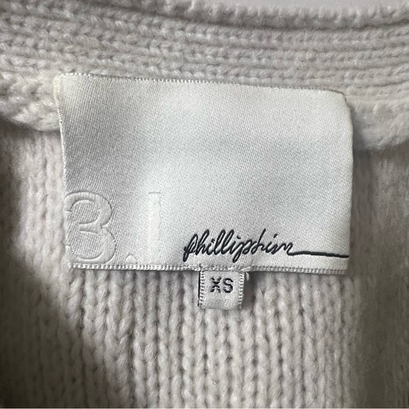 3.1 Phillip Lim Fringe Intarsia Cardigan, Size XS - Picture 5 of 5